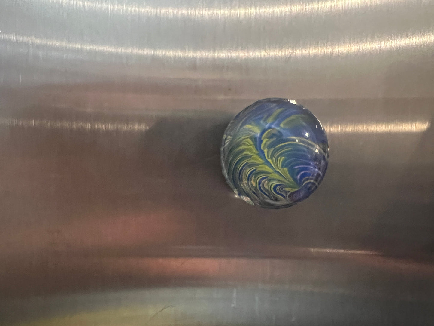 Handmade 18mm Glass Cabochon Magnets Set of 5 Acrylic Pour Art Skins Unique Fridge Decor Locket Accessories Office Magnets Gift Set