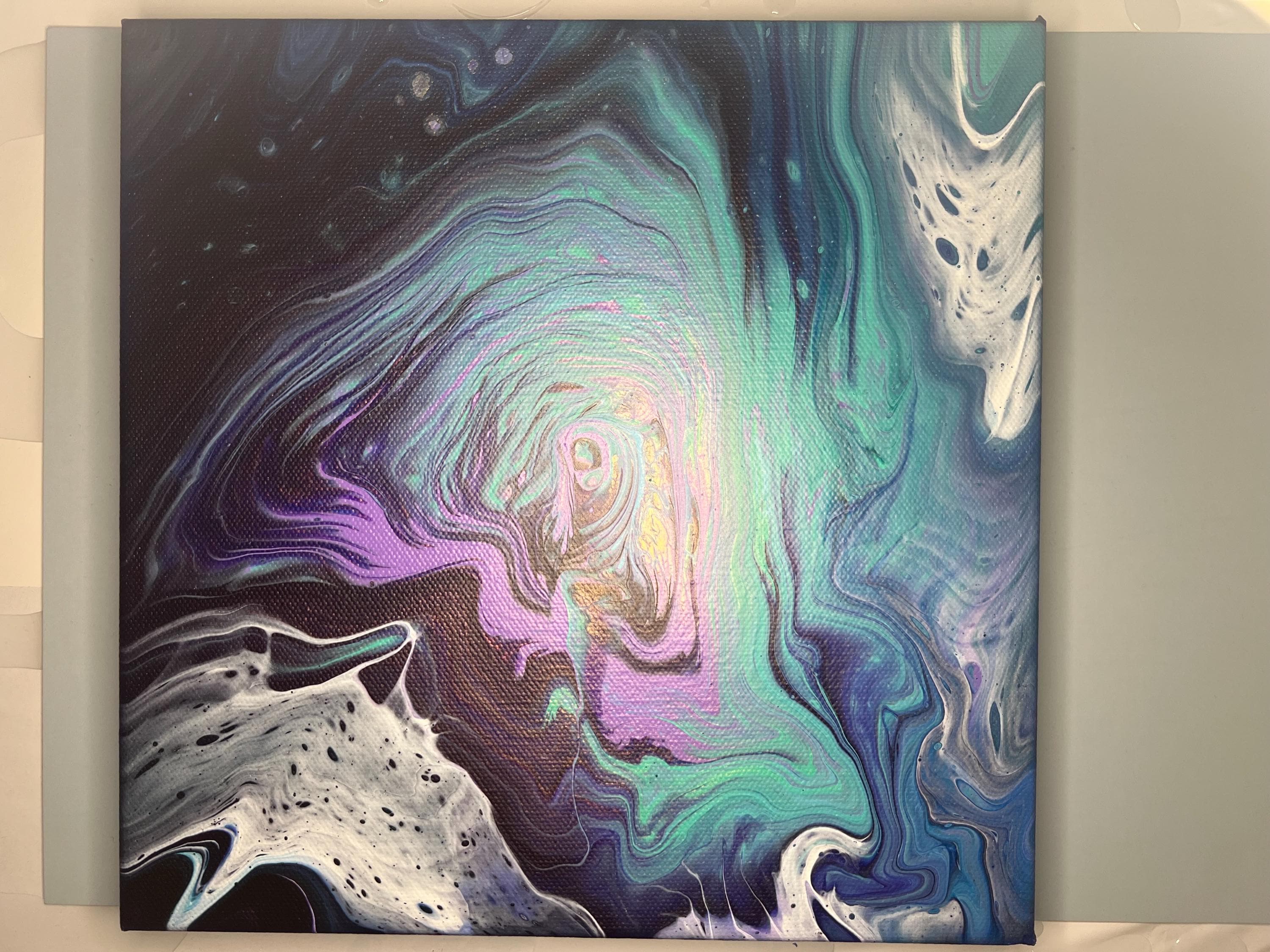 Abstract Fluid Pour Art selling Unique Wall Art